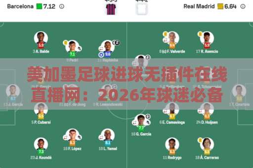 美加墨足球进球无插件在线直播网：2026年球迷必备神器！【美加墨足球直播】免费高清看球指南