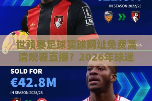 世预赛足球买球网址免费高清观看直播？2026年球迷避坑指南与观赛渠道实测