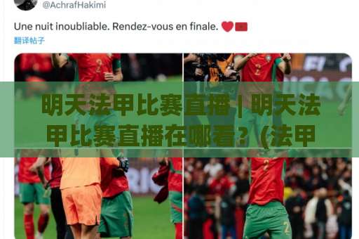 明天法甲比赛直播 | 明天法甲比赛直播在哪看？(法甲直播) 2026赛季观赛指南+【明天法甲比赛直播】平台对比与避坑手册-凌晨信誉电脑最新体育足球买球视频直播源原声解说1080P文字比分